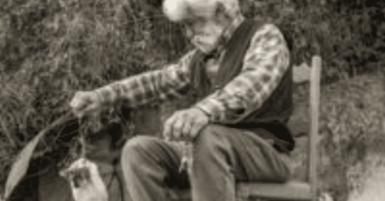 قصة الرجل العجوز المحظوظ