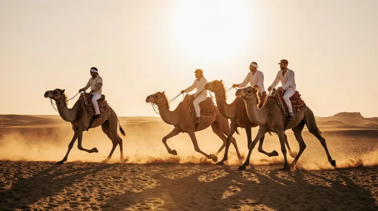سباق الهجن في الإمارات – تراث عريق ومتعة المنافسة