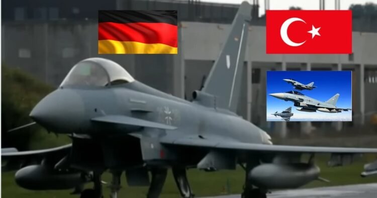 40 طائرة يوروفايتر من ألمانيا إلى تركيا: خطوة استراتيجية تعيد تشكيل توازنات المنطقة