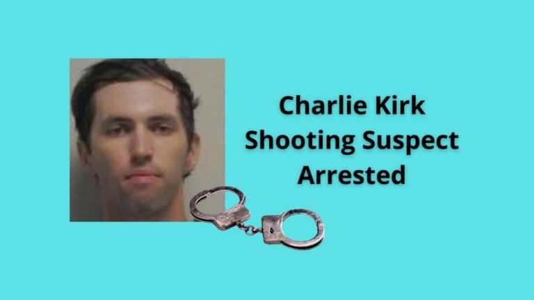 Charlie Kirk Shooting Suspect Arrested