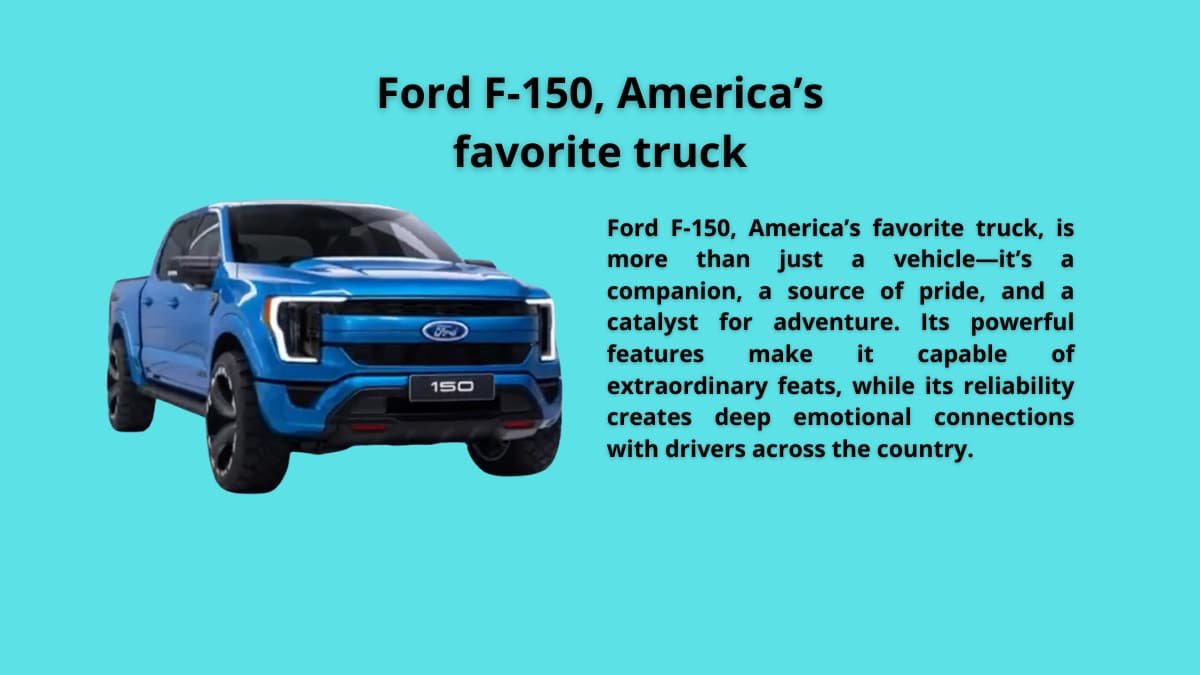 Ford F-150, America’s favorite truck