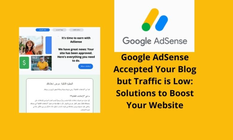 Google AdSense Accepted Your Blog but Traffic is Low: Solutions to Boost Your Website