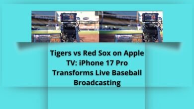 Tigers vs Red Sox on Apple TV: iPhone 17 Pro Transforms Live Baseball Broadcasting