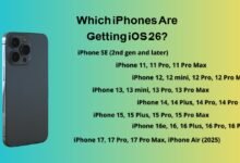Which iPhones Are Getting iOS 26?