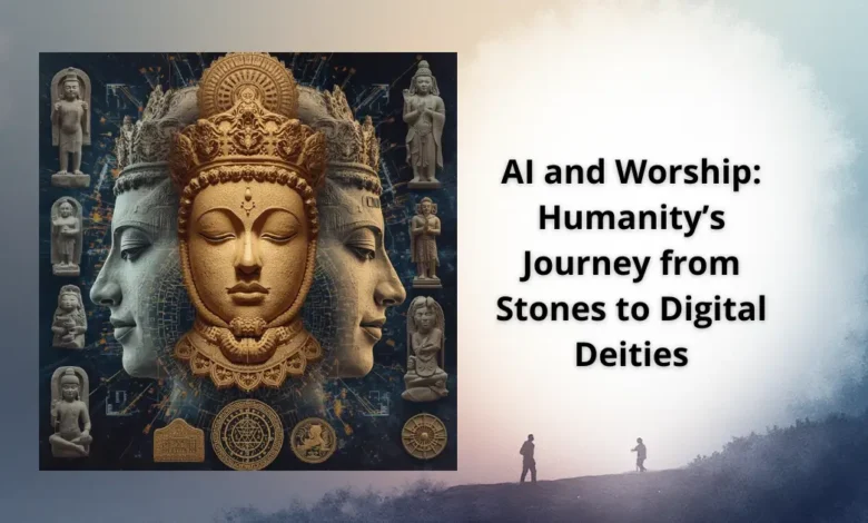 AI and Worship: Humanity’s Journey from Stones to Digital Deities