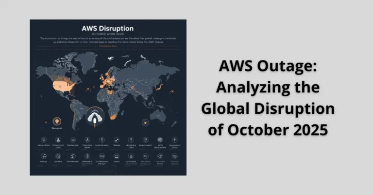 AWS Outage: Analyzing the Global Disruption of October 2025
