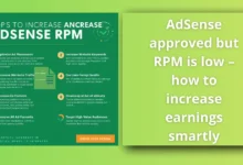 AdSense approved but RPM is low – how to increase earnings smartly