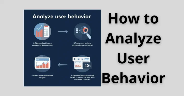 How to Analyze User Behavior