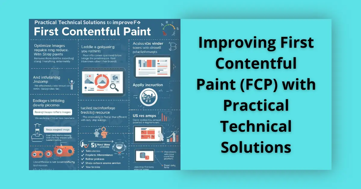 Improving First Contentful Paint (FCP) with Practical Technical Solutions