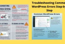 Troubleshooting Common WordPress Errors Step-by-Step 6 Troubleshooting Common WordPress Errors Step-by-Step