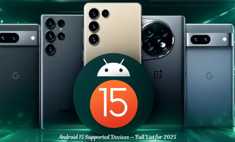 Android 15 Supported Devices — Full List for 2025