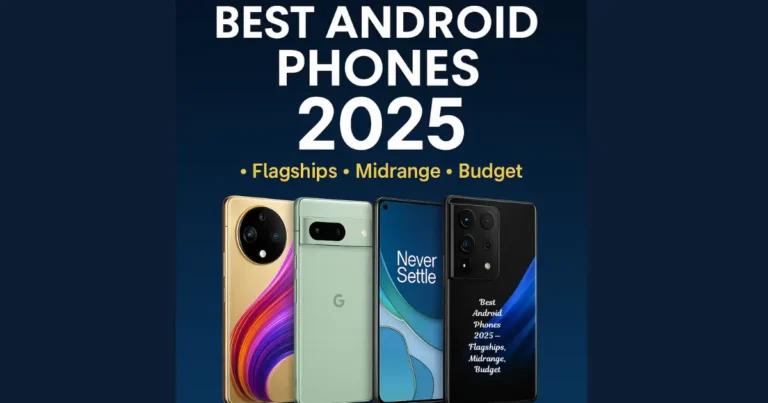 Best Android Phones 2025 — Flagships, Midrange, Budget