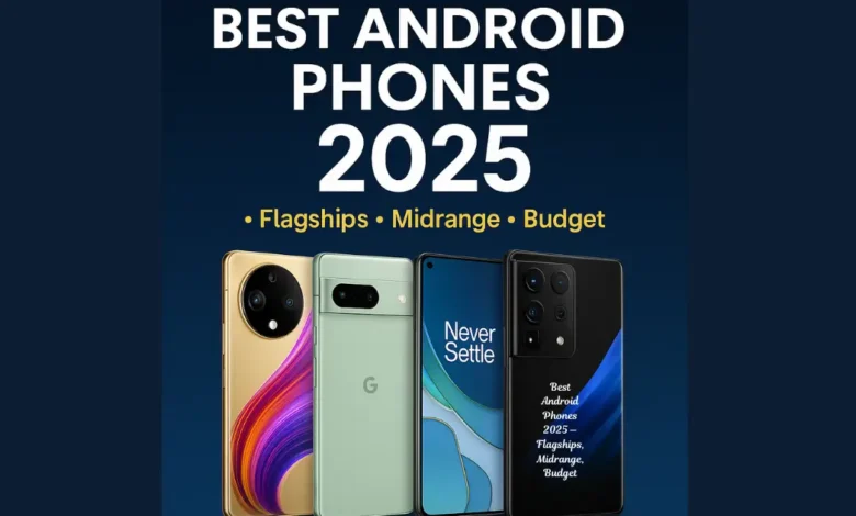 Best Android Phones 2025 — Flagships, Midrange, Budget