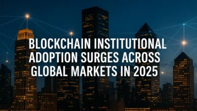 Blockchain Institutional Adoption Surges Across Global Markets in 2025