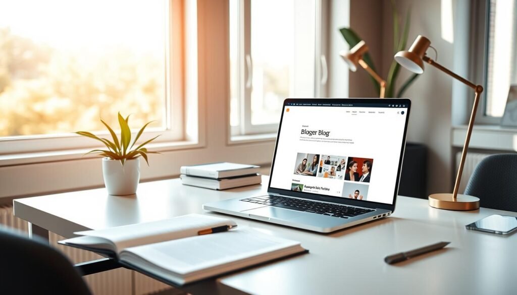 Blogger blog creation