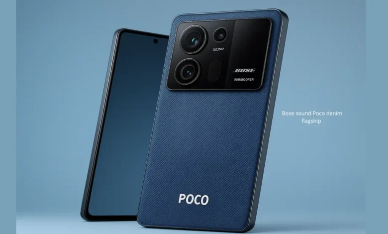 Bose sound meets denim design in Poco’s newest top-tier smartphone