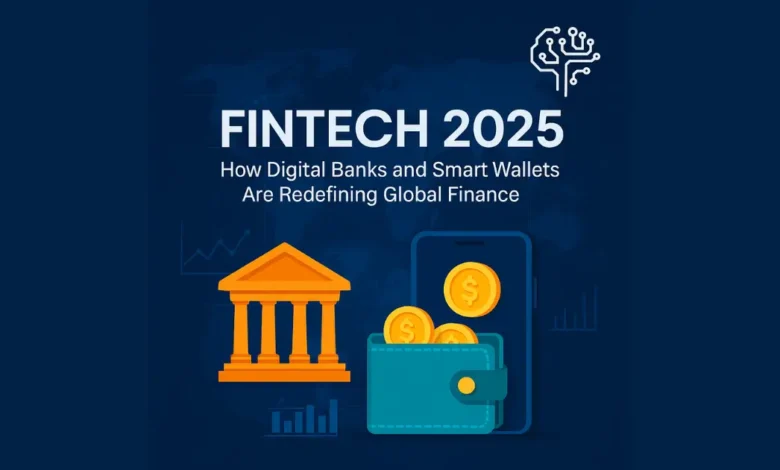FinTech 2025: How Digital Banks and Smart Wallets Are Redefining Global Finance 1 FinTech 2025: How Digital Banks and Smart Wallets Are Redefining Global Finance