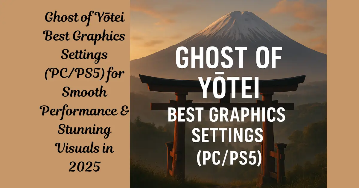 Ghost of Yōtei Best Graphics Settings (PC/PS5) for Smooth Performance & Stunning Visuals in 2025