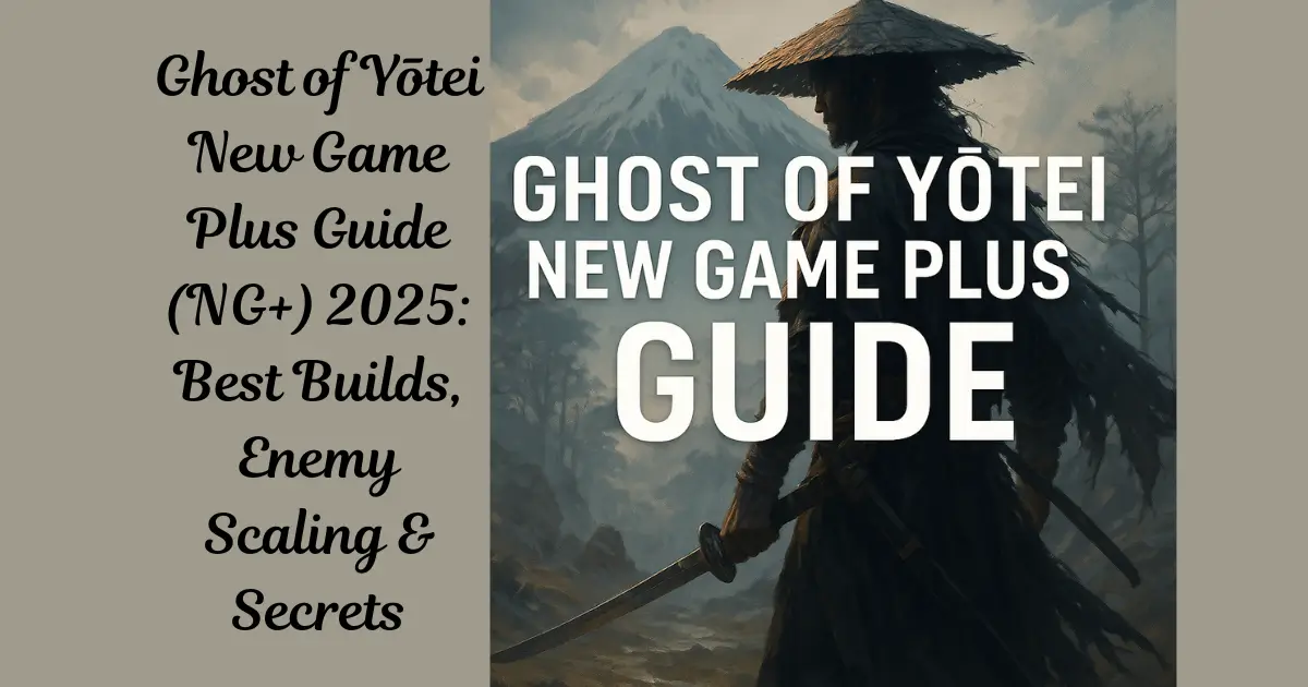 Ghost of Yōtei New Game Plus Guide (NG+) 2025: Best Builds, Enemy Scaling & Secrets