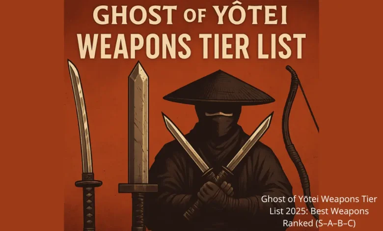 Ghost of Yōtei Weapons Tier List 2025: Best Weapons Ranked (S–A–B–C)