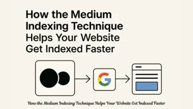 How the Medium Indexing Technique Helps Your Website Get Indexed Faster