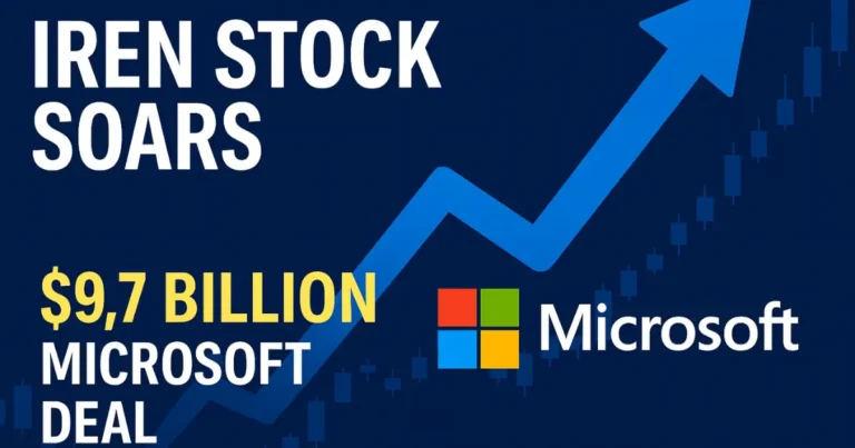 IREN Stock Soars After $9.7 Billion Microsoft Deal