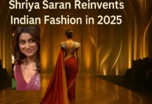 Shriya Saran Reinvents Indian Fashion in 2025