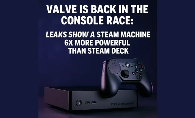 Steam Machine Gaming Console Leak: Valve’s New Powerhouse May Outclass Sony and Nintendo in 2025 1 Steam Machine Gaming Console Leak: Valve’s New Powerhouse May Outclass Sony and Nintendo in 2025