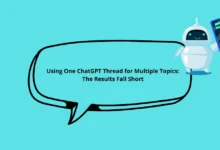 Using One ChatGPT Thread for Multiple Topics: The Results Fall Short