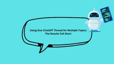 Using One ChatGPT Thread for Multiple Topics: The Results Fall Short 1 Using One ChatGPT Thread for Multiple Topics: The Results Fall Short