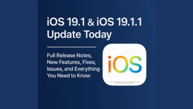 iOS 19.1 & iOS 19.1.1 Update Today — Full Release Notes, New Features, Fixes, Issues, and Everything You Need to Know (October–November 2025)