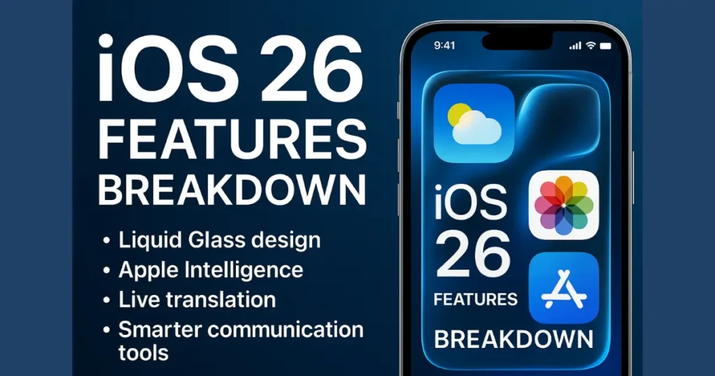 iOS 26 Features Breakdown: What’s Truly New on iPhone in 2025