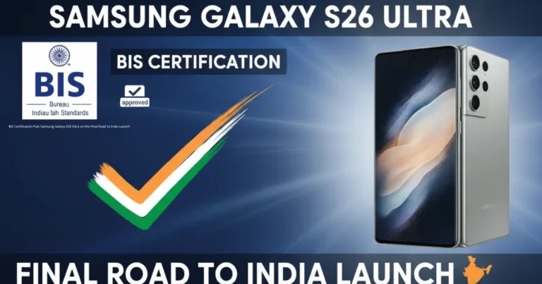 BIS Certification Puts Samsung Galaxy S26 Ultra on the Final Road to India Launch