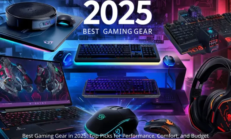 Best Gaming Gear in 2025: Top Picks for Performance, Comfort, and Budget