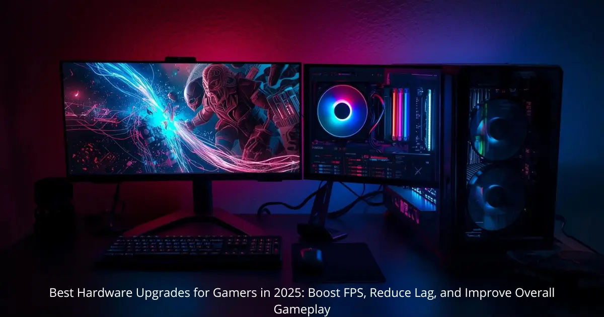 Best Hardware Upgrades for Gamers in 2025: Boost FPS, Reduce Lag, and Improve Overall Gameplay