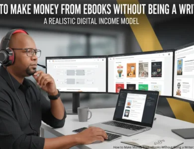 How to Make Money from eBooks Without Being a Writer: A Realistic Digital Income Model