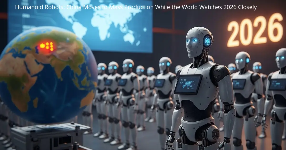 Humanoid Robots: China Moves to Mass Production While the World Watches 2026 Closely