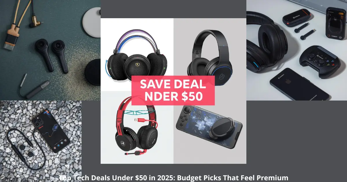 Top Tech Deals Under $50 in 2025: Budget Picks That Feel Premium