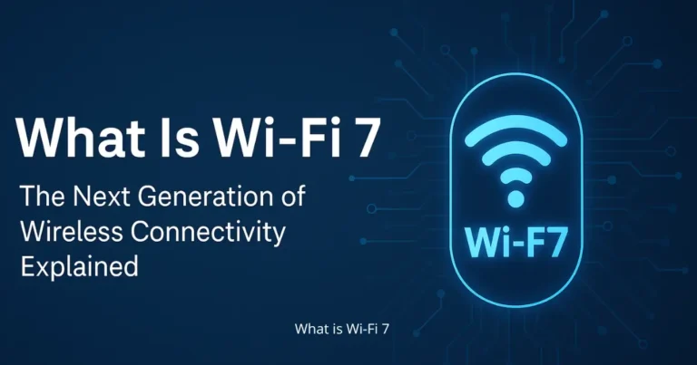 What is Wi-Fi 7