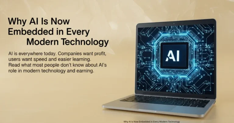 Why AI Is Now Embedded in Every Modern Technology