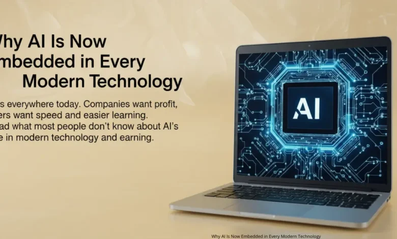 Why AI Is Now Embedded in Every Modern Technology
