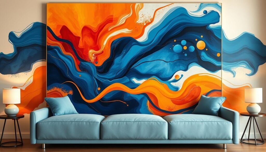 abstract wall art