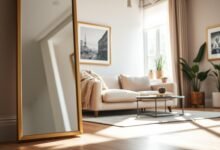 Stylish Floor Mirrors: Elevate Your Space 9 floor mirror