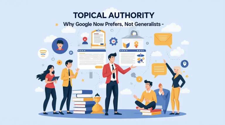 Topical Authority: Why Google Now Prefers Experts, Not Generalists
