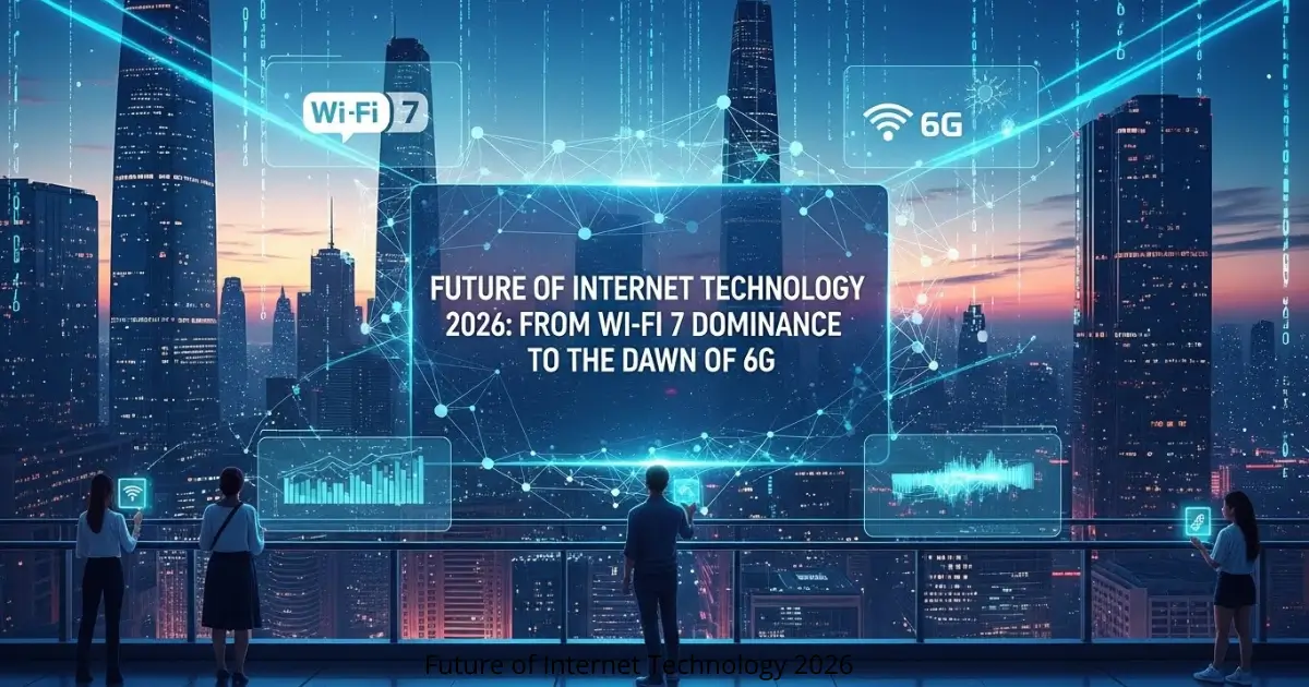 Future of Internet Technology 2026: From Wi-Fi 7 Dominance to the Dawn of 6G