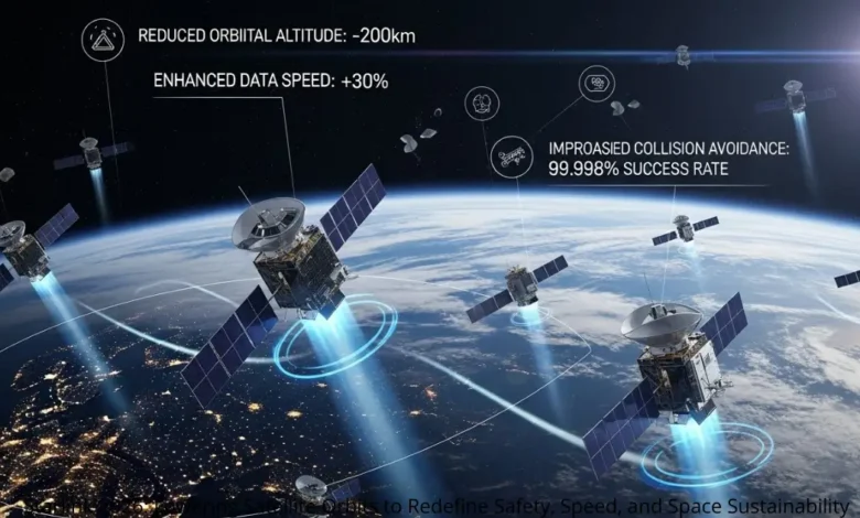 Starlink 2026: Lowering Satellite Orbits to Redefine Safety, Speed, and Space Sustainability