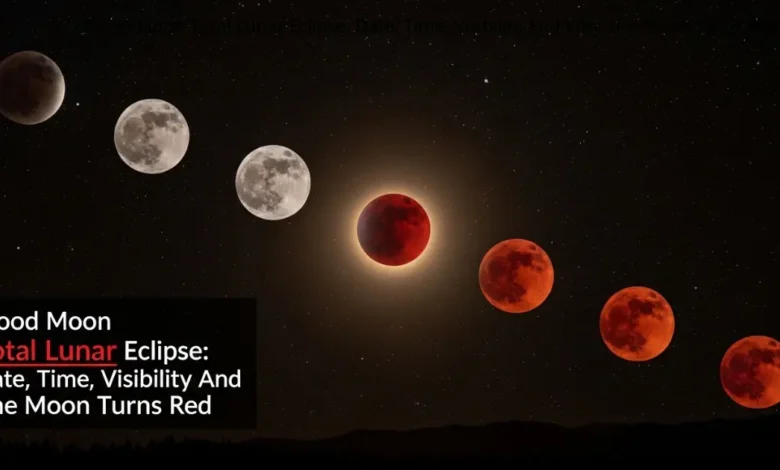 Blood Moon Total Lunar Eclipse: Date, Time, Visibility And Why The Moon Turns Red