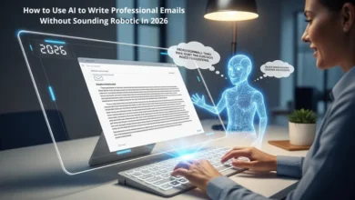 How to Use AI to Write Professional Emails Without Sounding Robotic in 2026