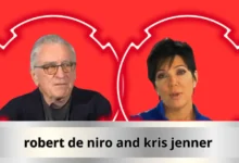 robert de niro and kris jenner