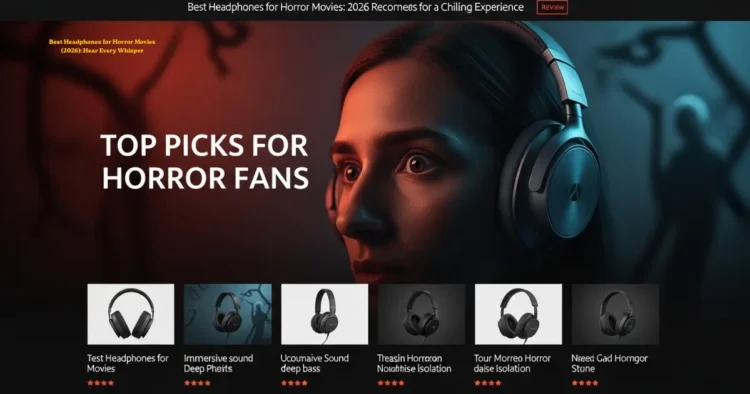 Best Headphones for Horror Movies (2026): Hear Every Whisper